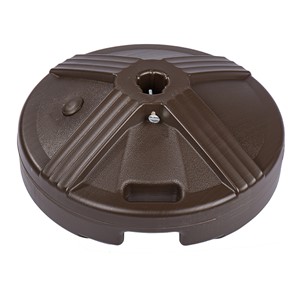 Pre-Filled Concrete Umbrella Base (Bronze)